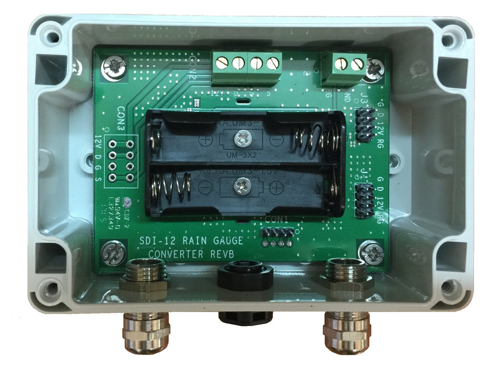 SDI-12 Rain Gauge Interface TBSRGC1/2
