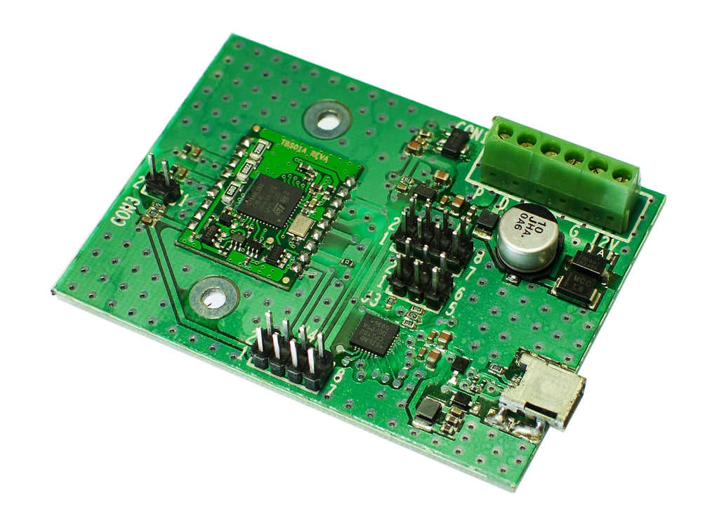 UART to SDI-12 Interface Master Module Evaluation Board TBS01AEval